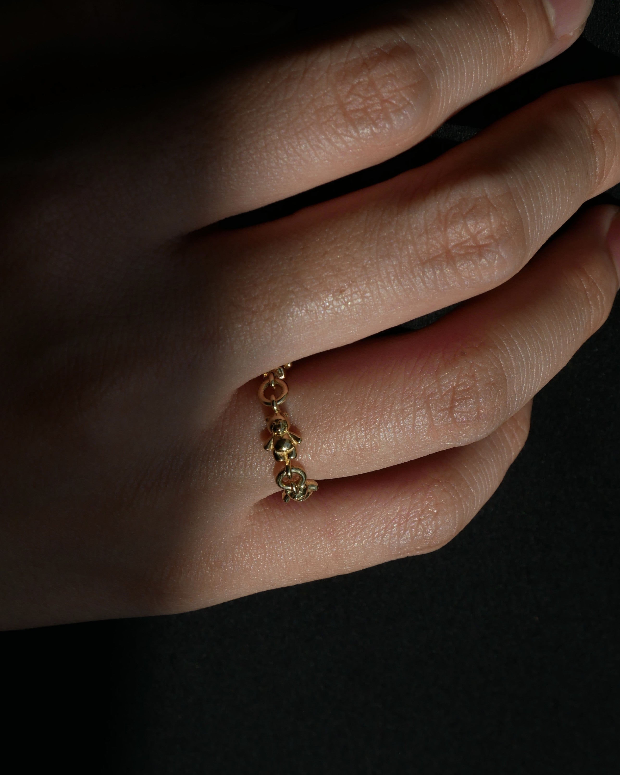 bear chain ring gold｜LORO(ロロ)公式通販