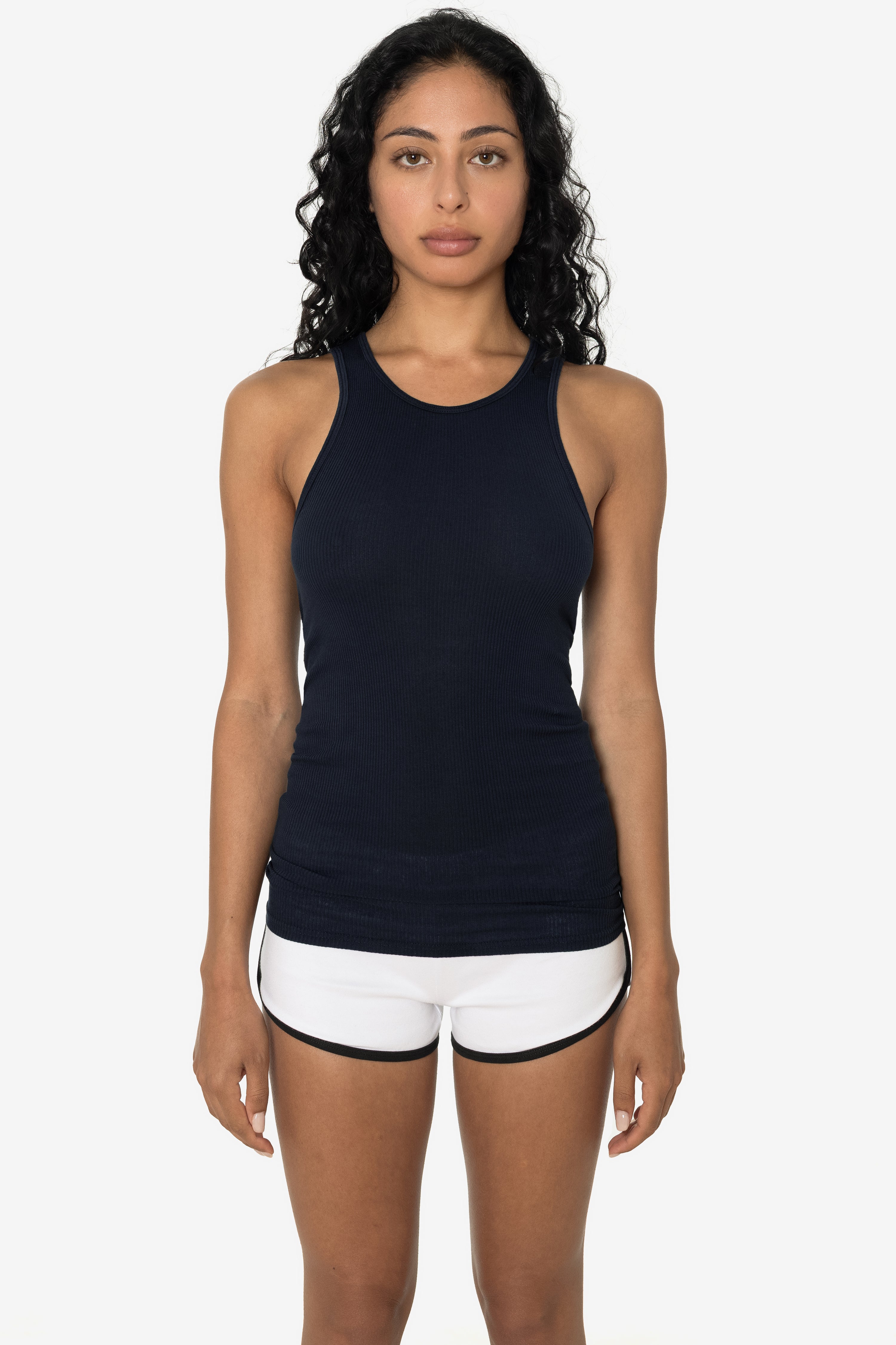 21X408GD - 2x1 Cotton Rib Tank – Los Angeles Apparel
