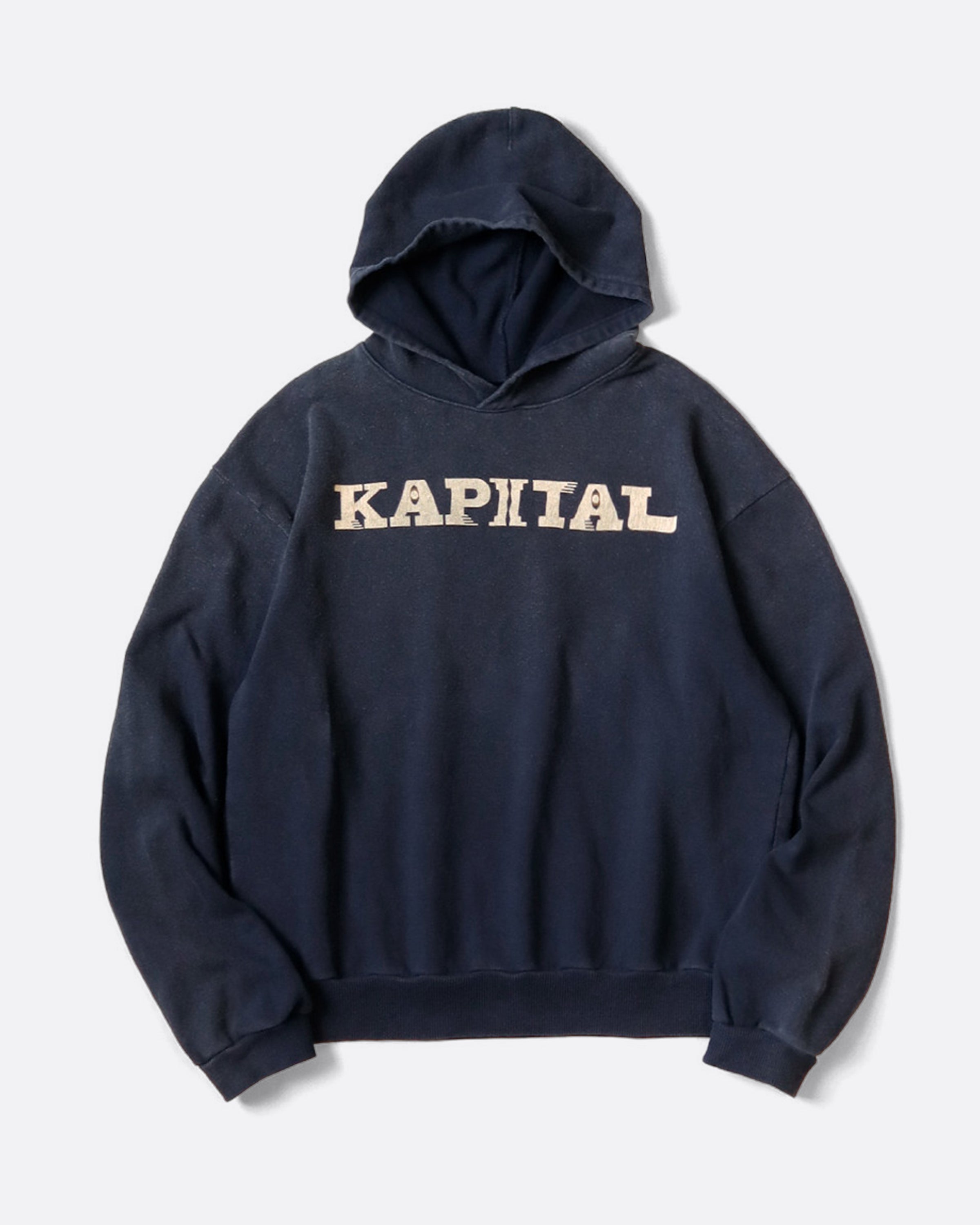 Kapital Navy Speakeasy Hoodie – Love Adorned