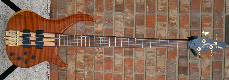 Peavey Cirrus 4 String USA Flame Redwood – LowEnd Bass Shop Vault
