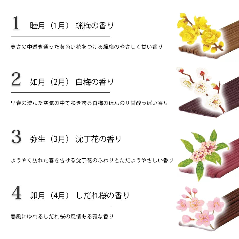 カメヤマローソク 名香 月の花 各種【自宅用線香】 | 小物の通販