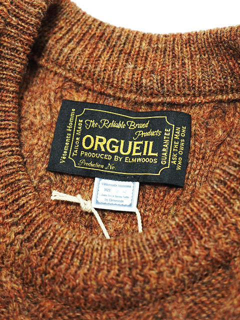 ORGUEIL（オルゲイユ） 】 ケーブルニットセーター [ Cable Knit