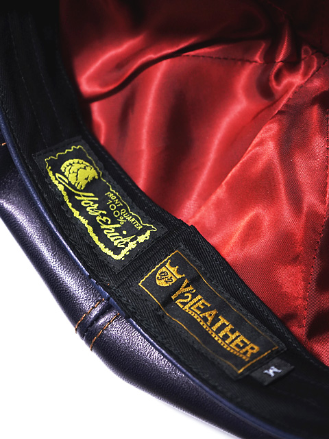 Y'2 LEATHER（ワイツーレザー） 】 インディゴホースキャスケット [ 馬