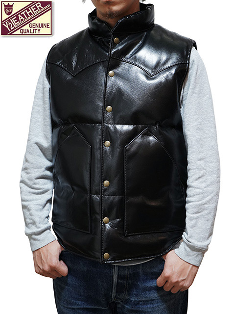 Y'2 LEATHER（ワイツーレザー） 】 ホースハイドダウンベスト