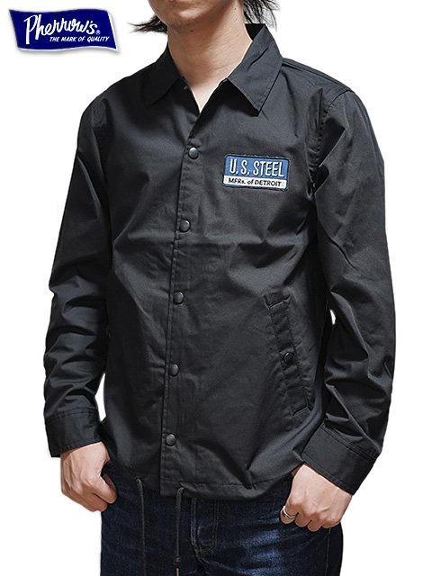 Pherrow's（フェローズ） 】 コーチジャケット [ U.S.Steel ] - Lua