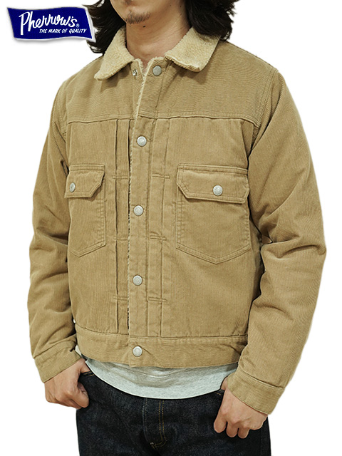 Pherrow's（フェローズ） 】 コーデュロイランチジャケット [ 2nd Type