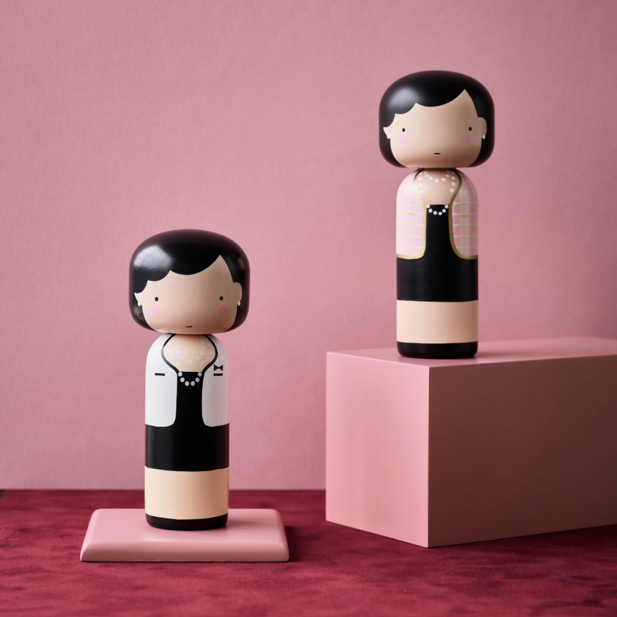 Coco in Pink Kokeshi | Fashion Icon Doll – Lucie Kaas