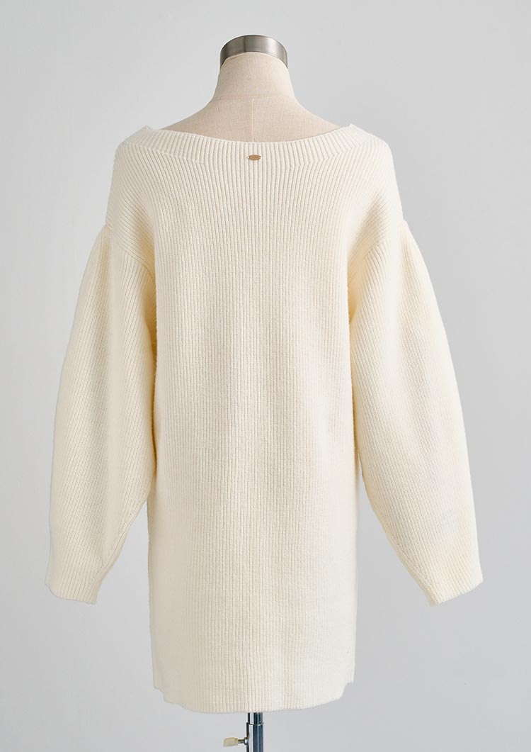 Off shoulder knit onepiece LD033 – LUDICRUM