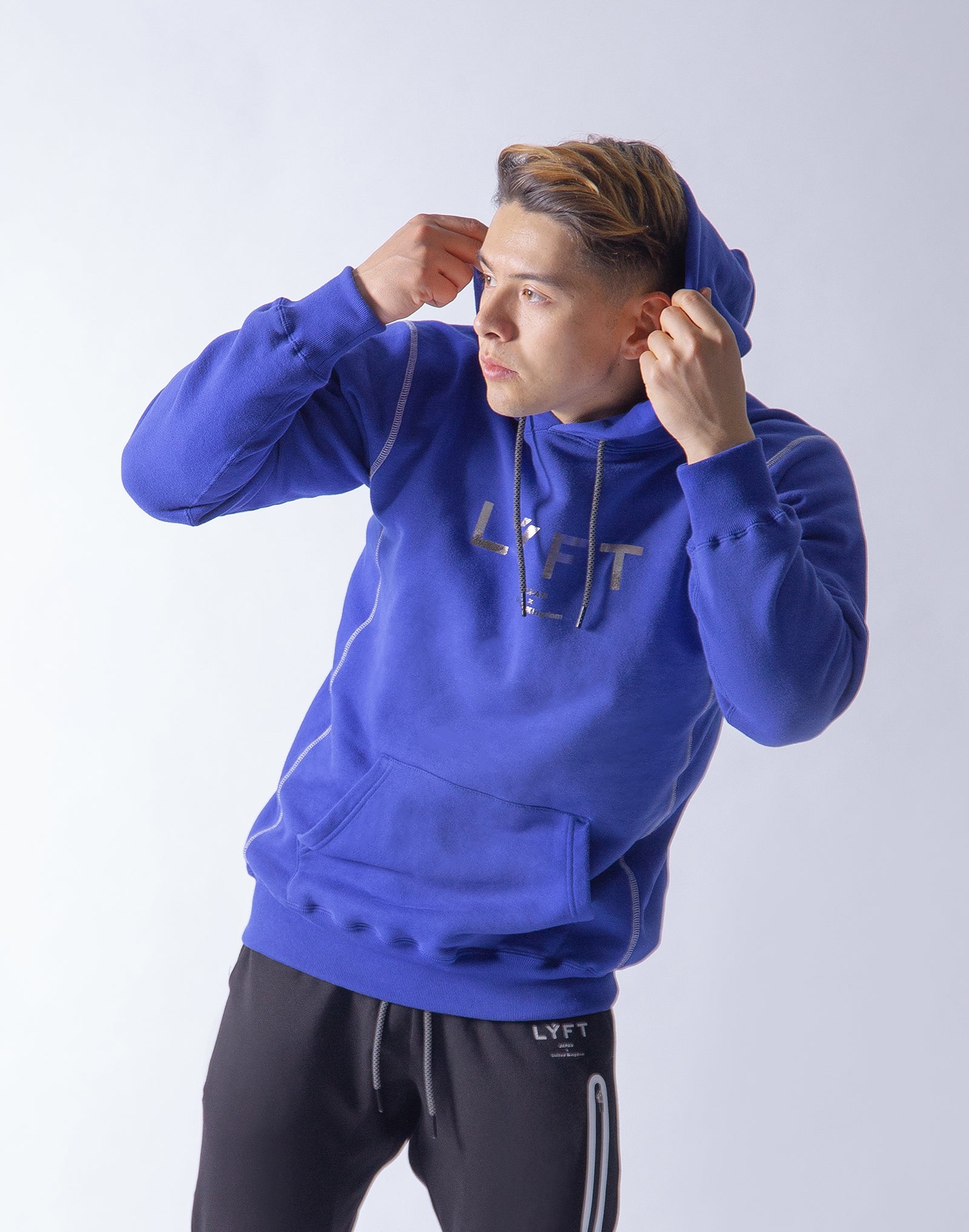 LYFT ダークブルー スウェット上下セット LYFT Sweat Pullover - Blue