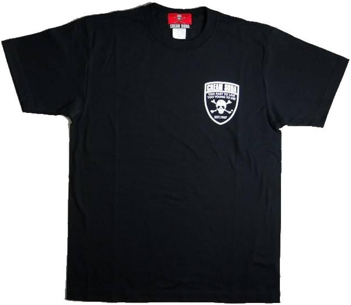 Amazon.co.jp: CREAM SODA リーゼント ドラゴン Tシャツ ☆ creamsoda