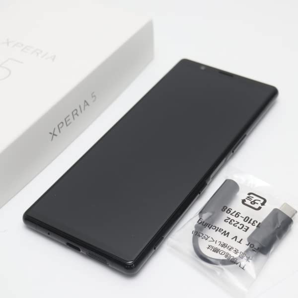 Amazon | SIMフリー Xperia 5 SOV41 Black AU | au(エーユー
