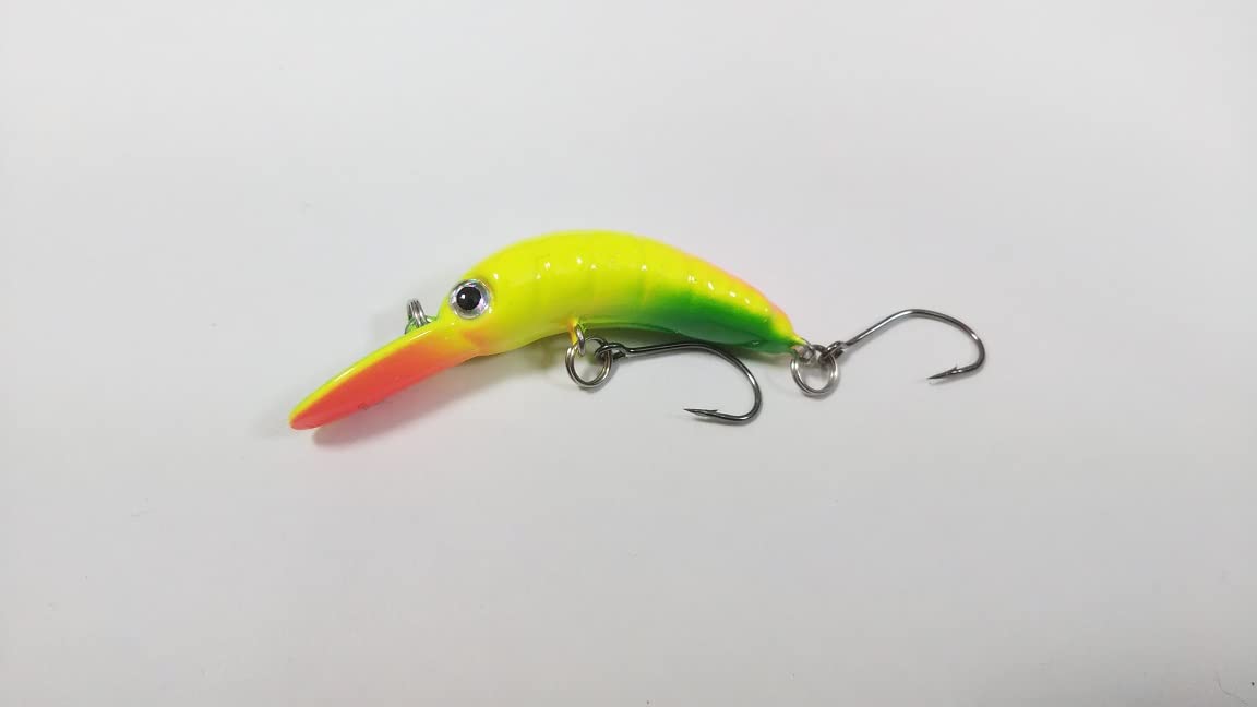 Amazon.co.jp: にょろ系 クランクベイト 6色セット ニョロ系 クランク