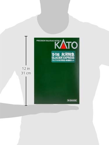 Amazon | カトー(KATO) Nゲージ アルプスの氷河特急 増結 4両セット 10
