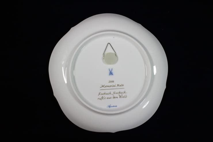 Amazon.co.jp: マイセンカッコウ・メモリアルプレート・2006 : ホーム