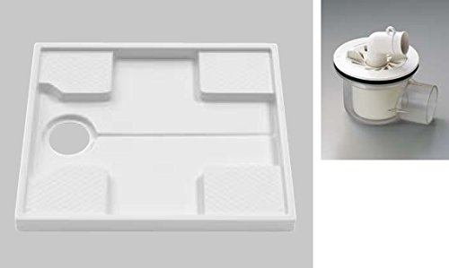 Amazon.co.jp: 【PWSP74F2W】TOTO 洗濯機パン＋排水トラップセット