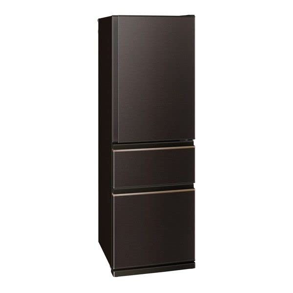 Amazon.co.jp: 三菱 【右開き】405L 3ドアノンフロン冷蔵庫 ダーク