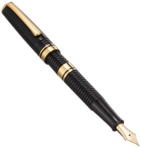 Amazon | PLATINUM プラチナ万年筆 #3776ギャザード ブラック 中字 PTB