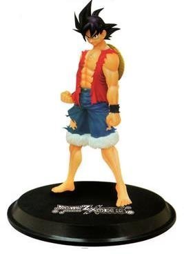 Amazon.co.jp: ドラゴンボールZ×ワンピース DX組立式フィギュア 悟空
