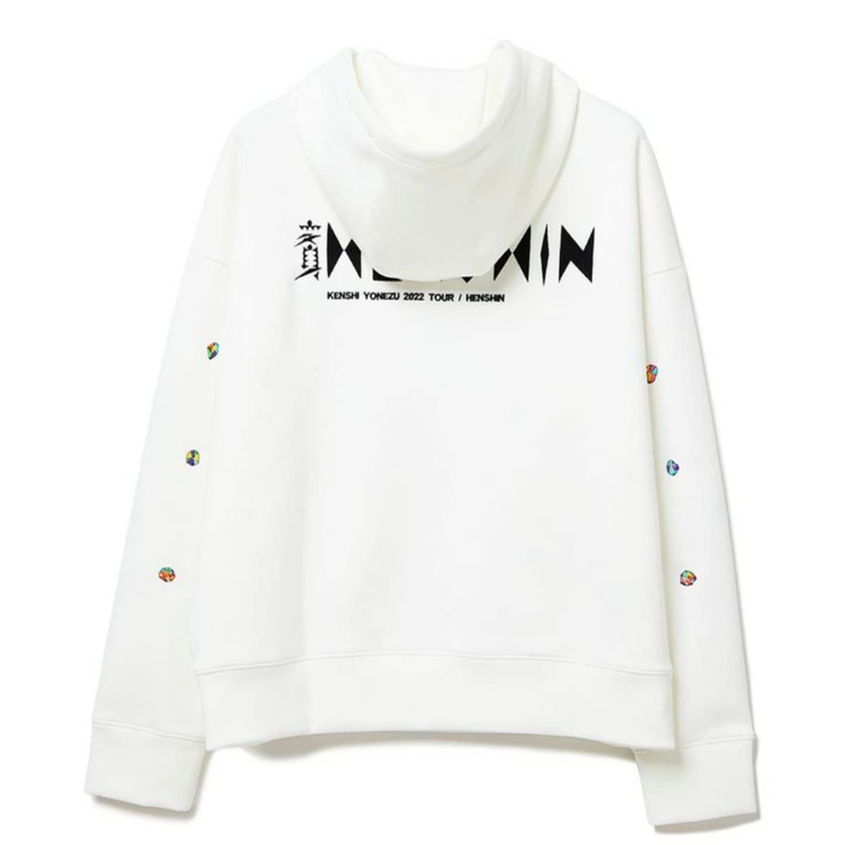 Amazon.co.jp: 米津玄師 ツアーグッズ 変身 宝石パーカー 白 ホワイト