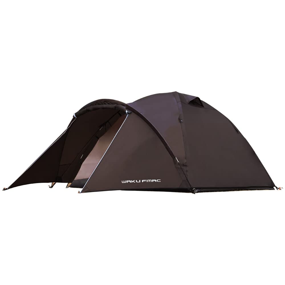 WAKU FIMAC セール中 ドームテント INF2098 ブラウン 5人用 WAKU FIMAC