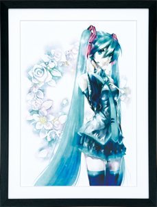 Amazon.co.jp: 初音ミク Happyくじ C賞『オリジナル複製原画