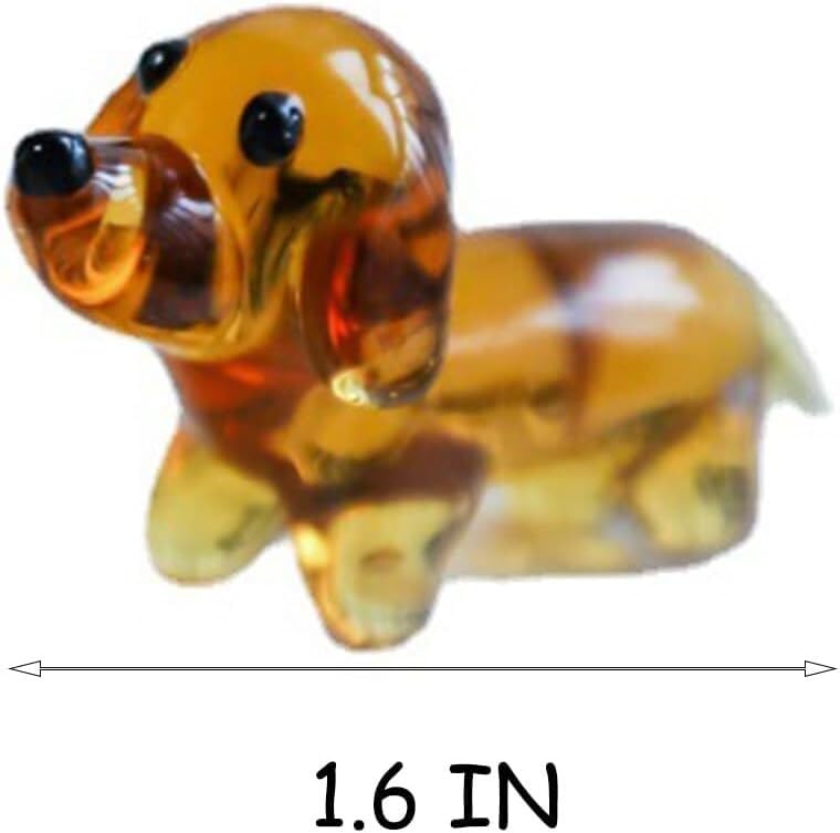 Amazon.co.jp: 1.6インチ 小さな手吹きガラスアート クリスタル