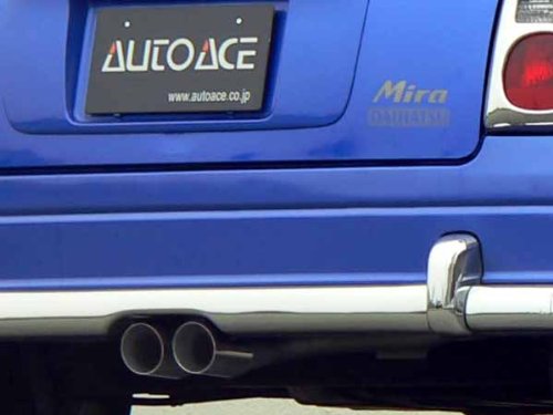 Amazon | AUTOACE ミラジーノ センター出しデュアルマフラー 2WD/4WD