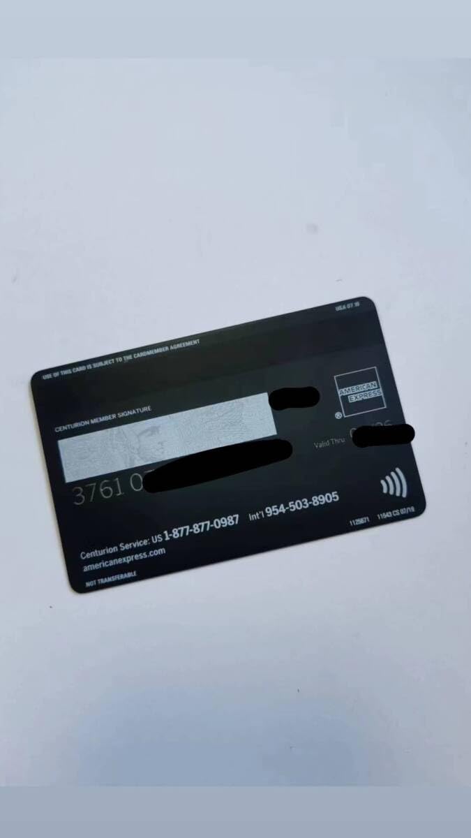 Amazon.co.jp: AMEX CENTURION アメックス センチュリオン ブラック