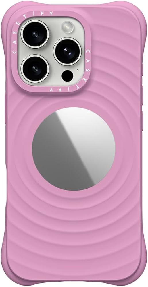 Amazon.co.jp: CASETiFY ウェーブシリコン ミラー iPhone 16 Pro
