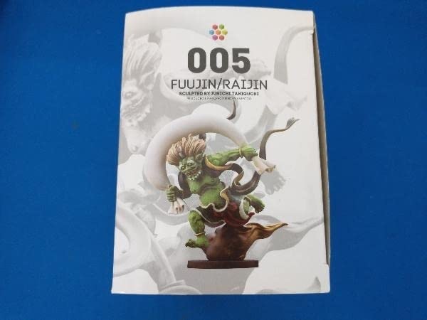 Amazon.co.jp: ミニチュアキューブ miniQ 005 風神・雷神 海洋堂