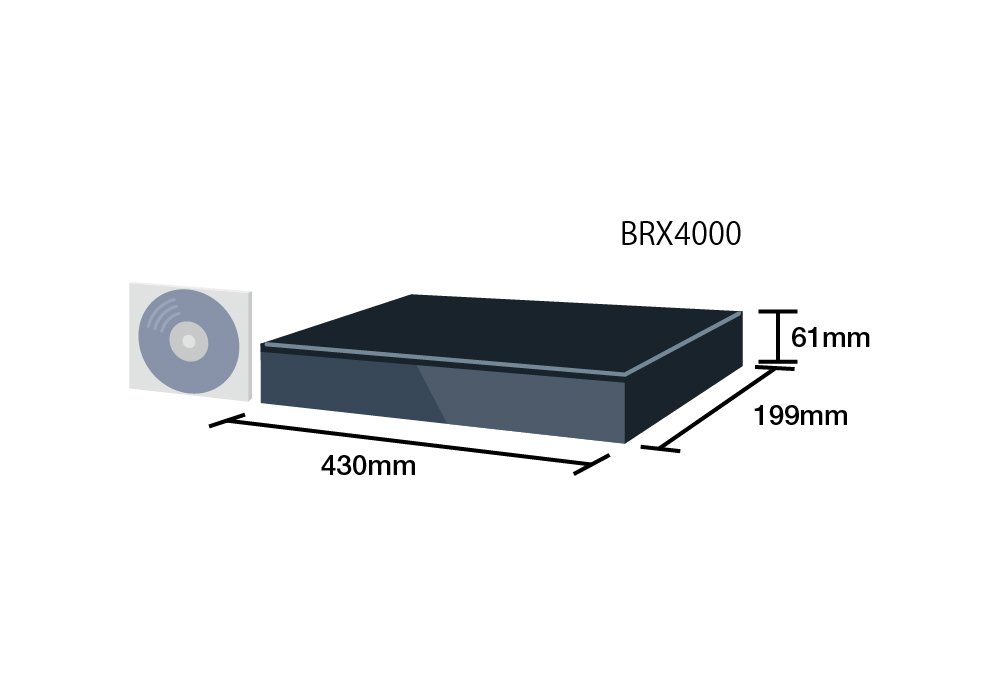 Amazon.co.jp: Panasonic DMR-BRX4000 4TB 7 Tuner Blu-ray Recorder