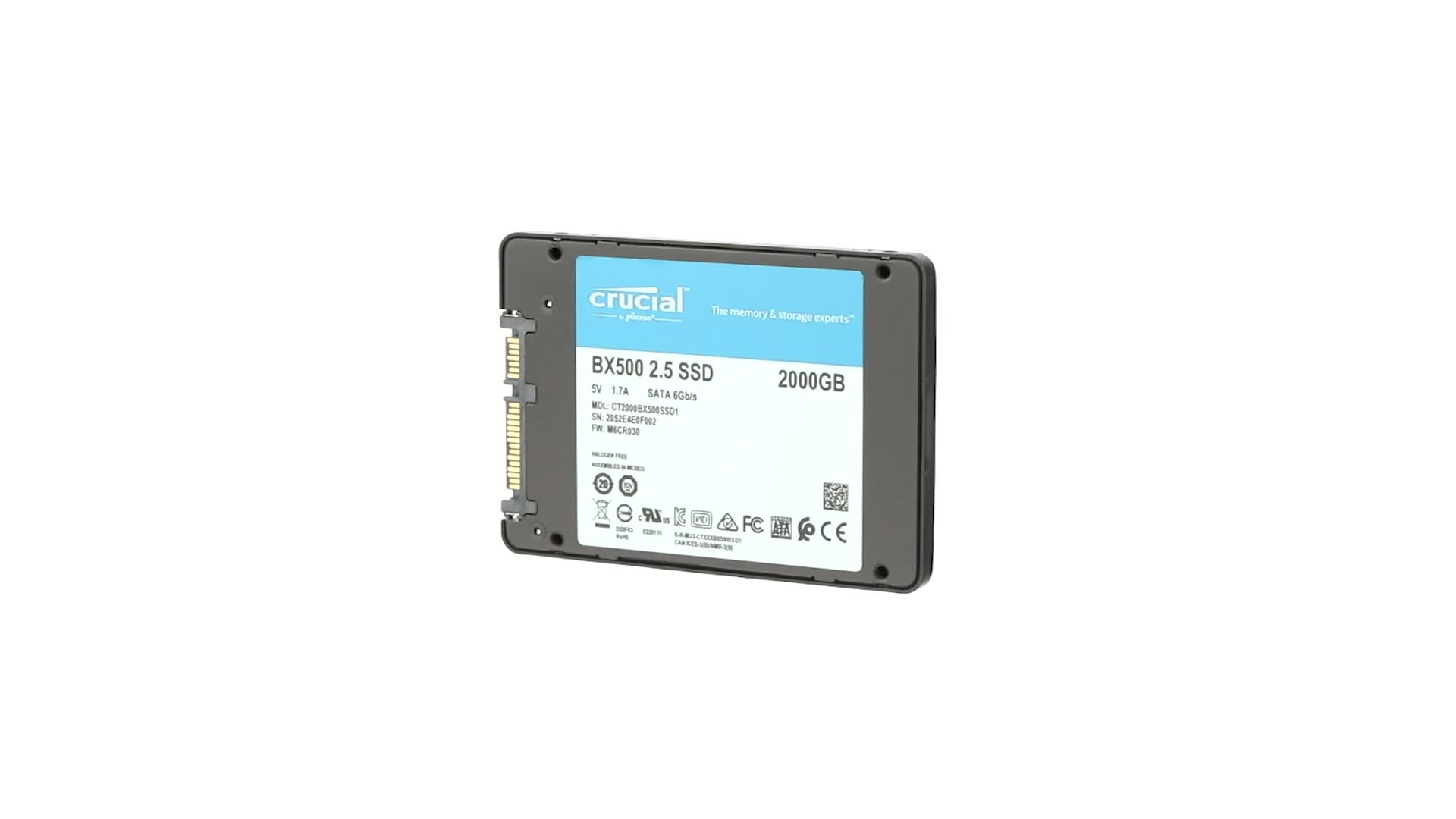 Crucial BX500 2TB SSD