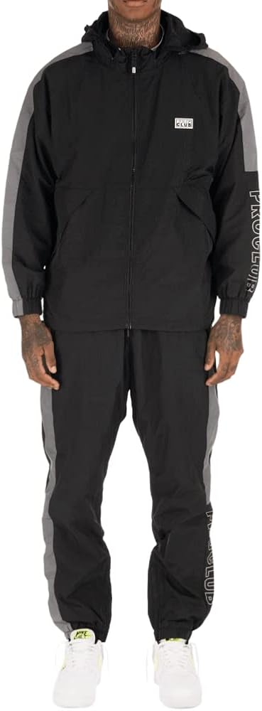 Amazon | [プロ クラブ] 上下セット メンズ ウインドブレーカー 上下