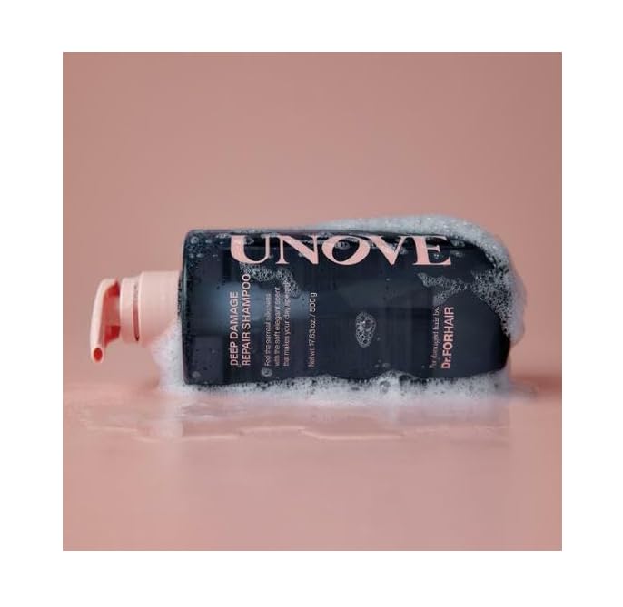 Amazon | [UNOVE] アノブ ディープダメージ リペアシャンプー 500g +
