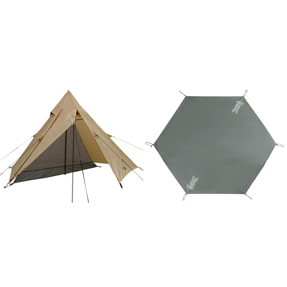DOD ライダーズワンポールテント&グランドシート DOD - DOD ライダーズ