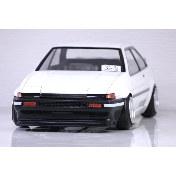 アディクション AE86トレノ 2ドア 制作済ラジコンホディ PANDEM AE86