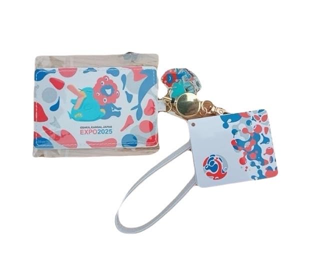 Amazon.co.jp: 万博会場限定 ミャクミャク×イコちゃんICOCA 合皮パス