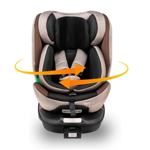 Amazon | Nebio チャイルドシート 新生児 回転式 0歳から12歳頃まで