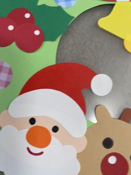 Amazon.co.jp: 壁面製作 クリスマス 飾り 施設 壁面 装飾 冬飾り