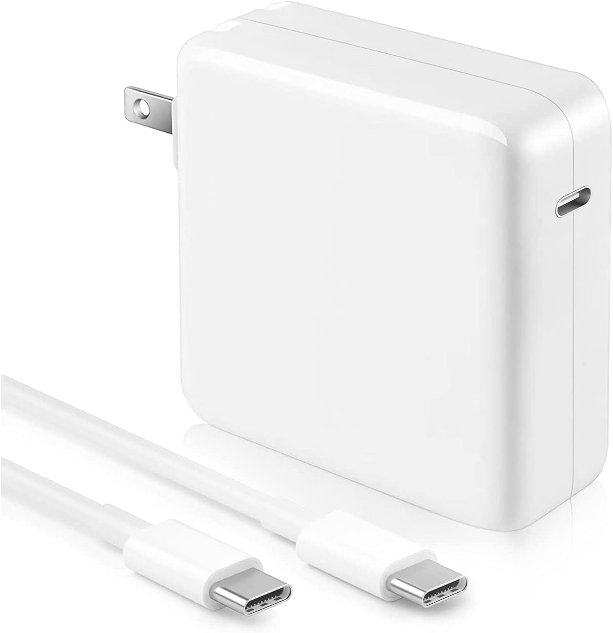 Amazon.co.jp: Hebest Macbook Pro 充電器 96W USB C 急速充電器【PD3