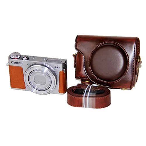 Amazon.co.jp: kinokoo Canon G9 X / G9X mark2 カメラケース PUレザー