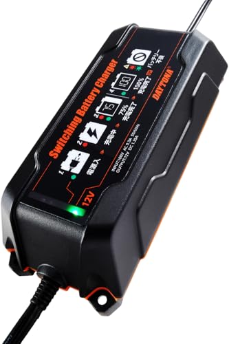 Amazon.co.jp: デイトナ(Daytona) バイク用 バッテリー充電器 (ジェル