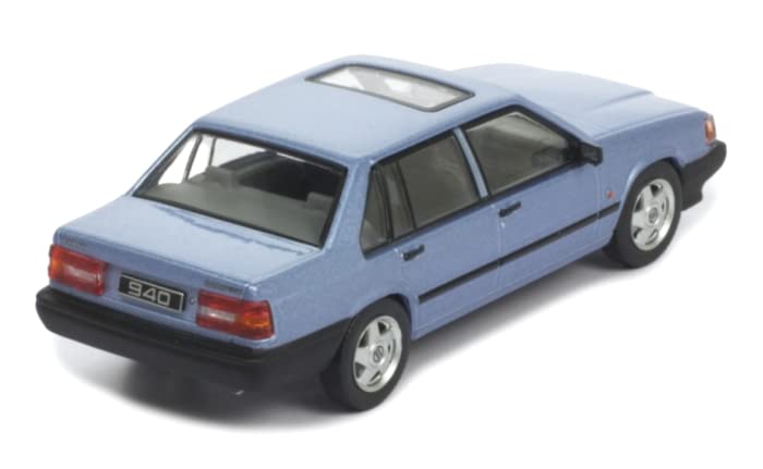 Amazon | イクソモデル ボルボ 940 ターボ 90 メタリックライトブルー