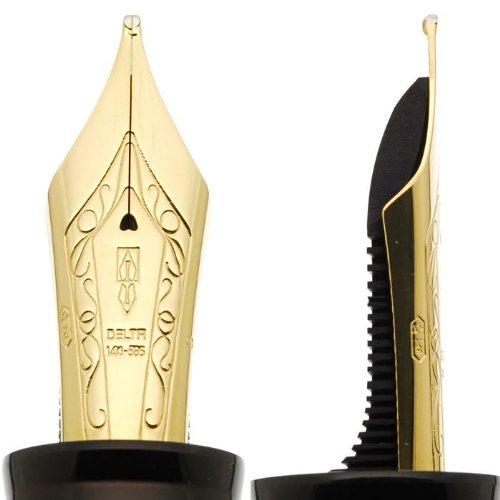 Amazon | 【中古】 デルタ 万年筆 ドルチェビータ オーバーサイズ