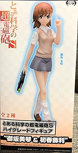 Amazon.co.jp: とある科学の超電磁砲S HGフィギュア 御坂美琴＆初春飾