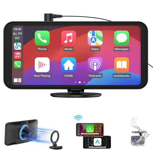 Amazon.co.jp: Spedal ポータブルカーオーディオワイヤレス CarPlay