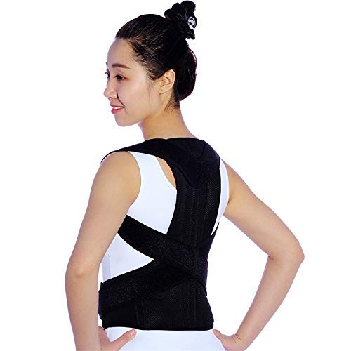 Amazon | 脊柱側弯症の姿勢矯正器バックブレース脊椎コルセットベルト