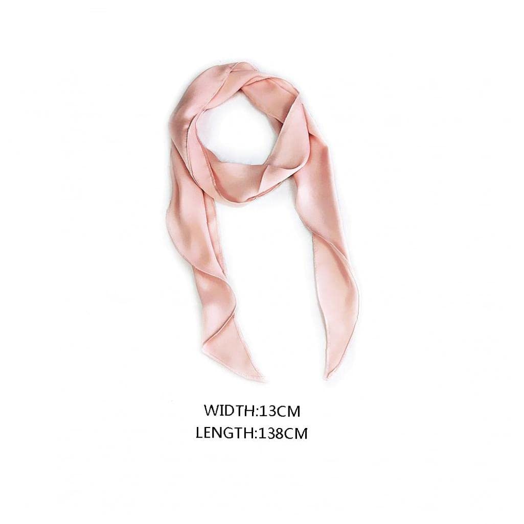 Amazon.co.jp: レディース ナロースカーフ ヘアバンド リボン スカーフ