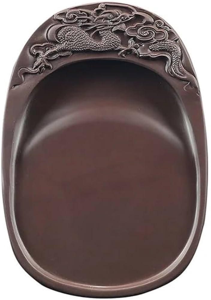 Amazon.co.jp: 端渓 6吋 硯石 端渓硯 実用硯 木箱 書道用品YANTAI-L12