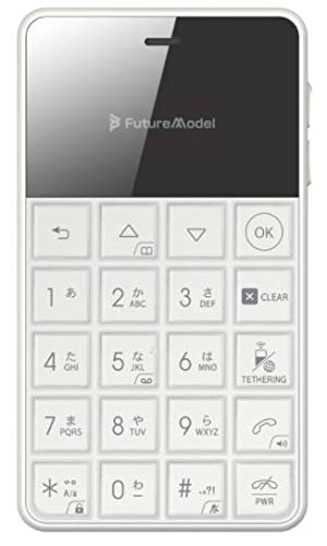 Amazon | MOB-N18-01-WH(ホワイト) NichePhone-S 4G(ニッチフォン-S 4G